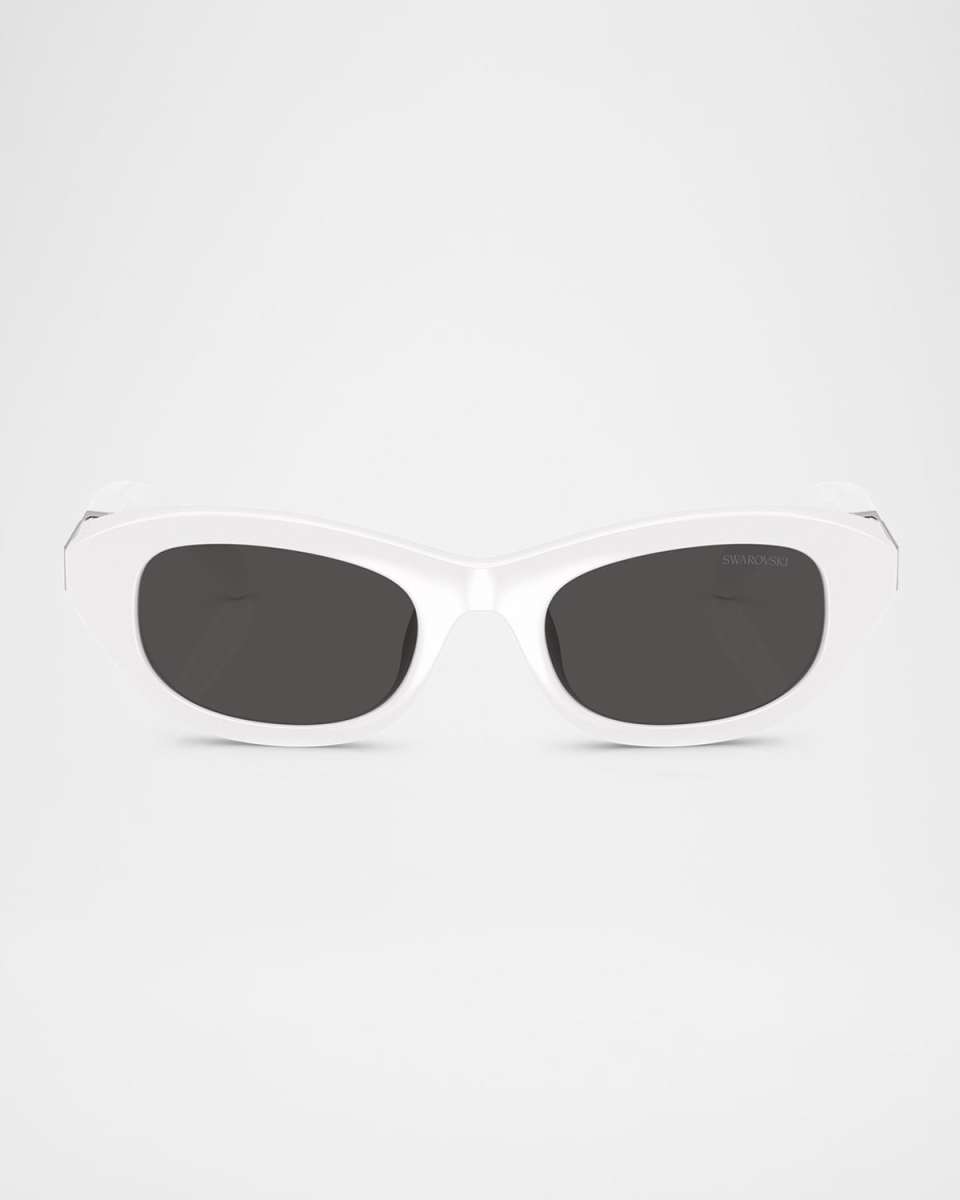SK6036U Crystal-Hinge Plastic Pillow Sunglasses